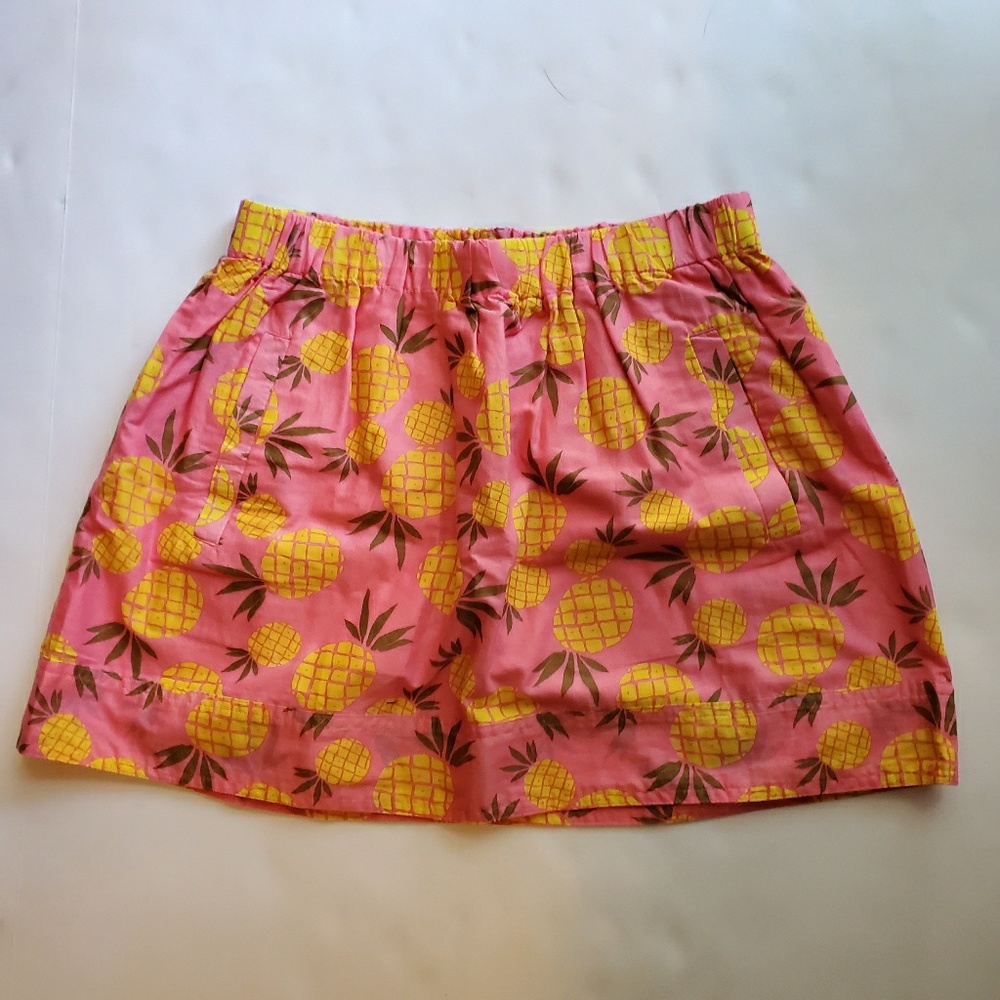 NWOT j crew factory pineapple skirt